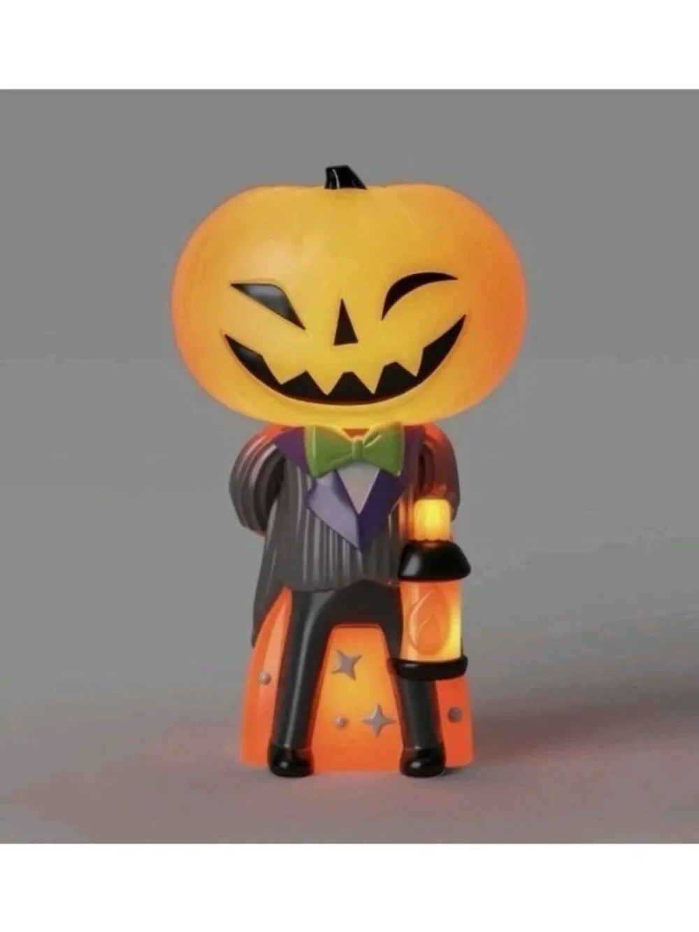 target hyde and eek Jack-O-Lantern Blowmold Pumpkin Light Lantern Halloween 12